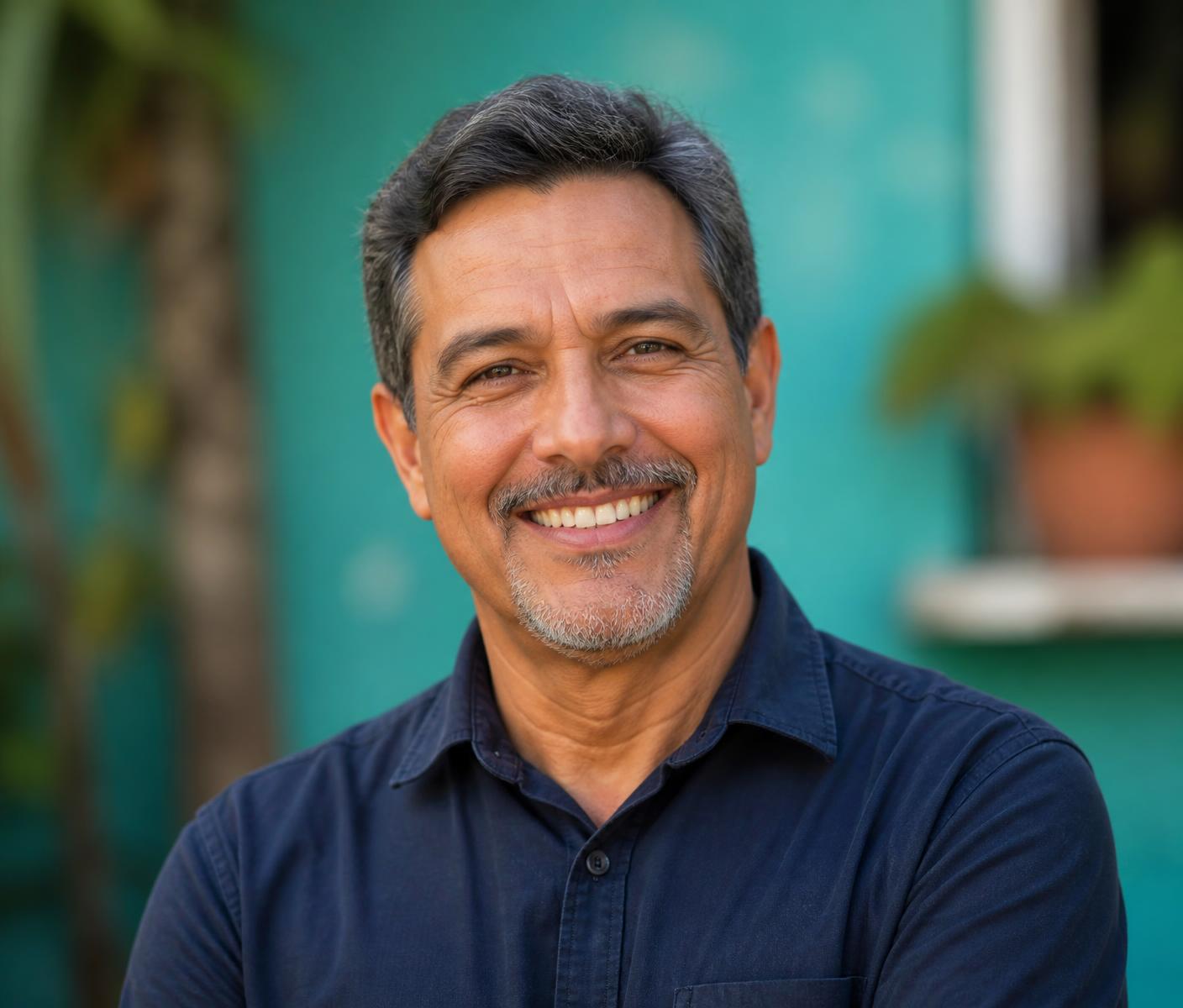 Exemplo de implante dentário com coroa cerâmica